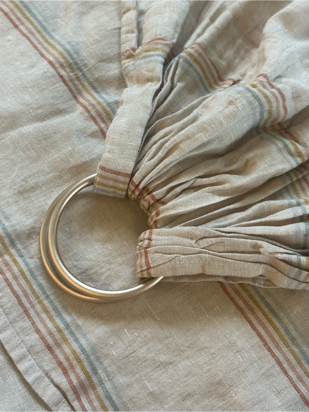 Wildbird linen baby toddler ring sling - Picture 4 of 9